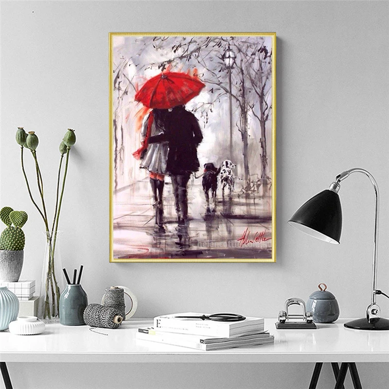 Набор для рисования по номерам на холсте без рамки | Дом и сад