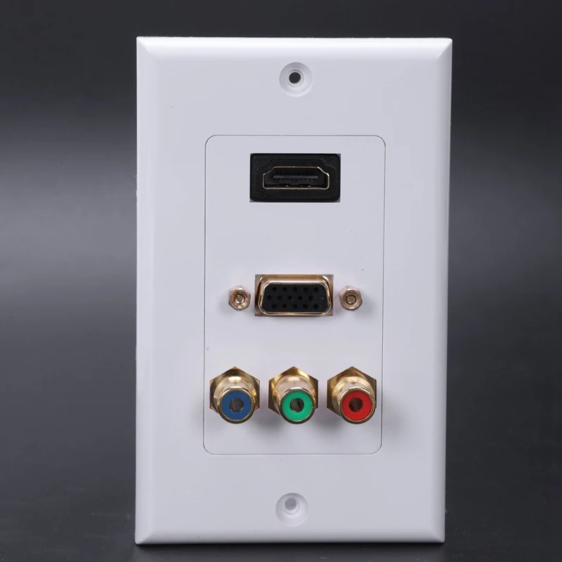 Hdmi Vga 3 Rca панель композитная три в одном интегрированная мультимедийная