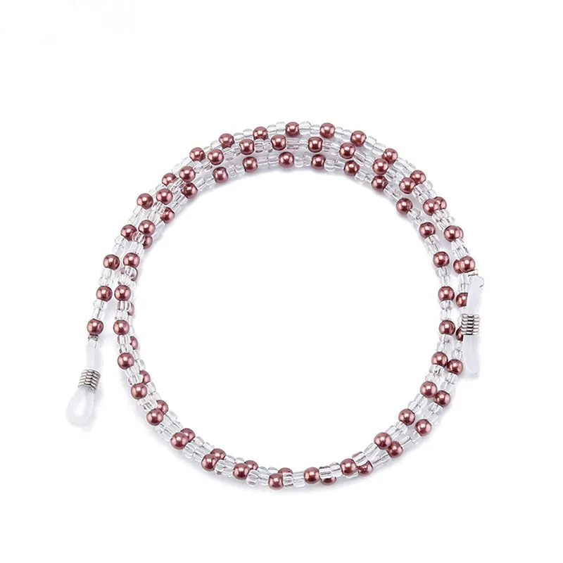 

1PC Imitation Pearl Glasses Chain Face Mask Lanyard Holder Sunglasses Accessories Eyeglasses Chain Holder Mask Hanging Neck Rope
