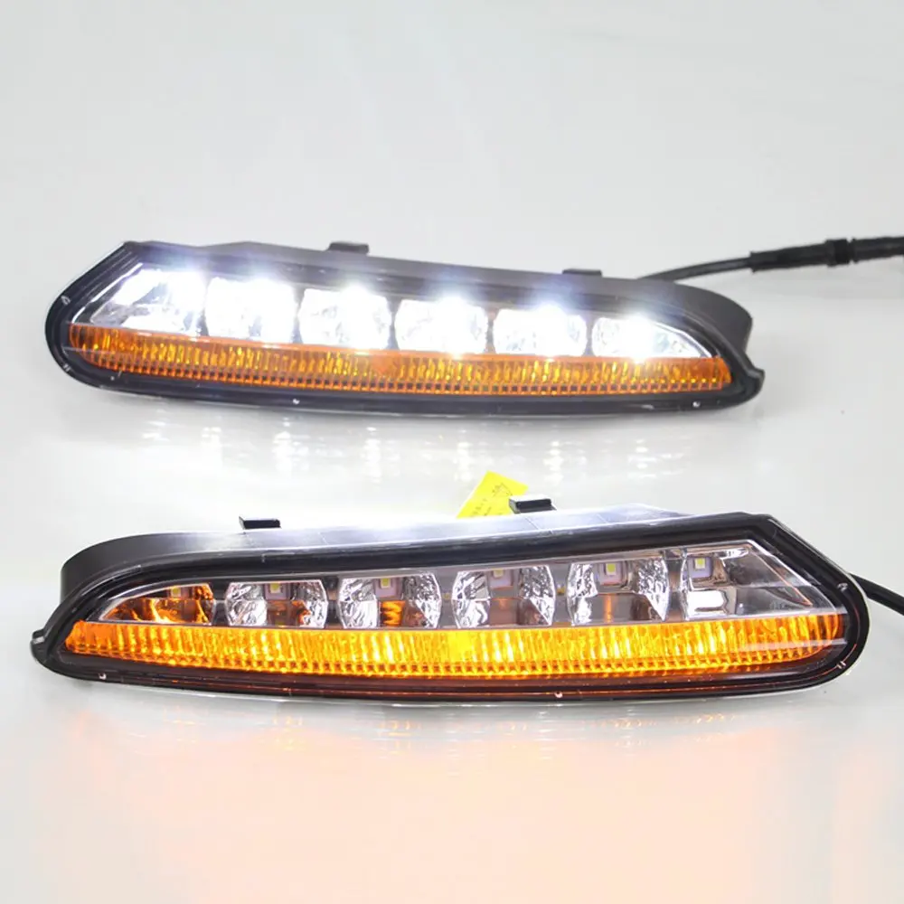 DRL для Buick Encore 2012 2013 2014 2015 Светодиодные Автомобильные дневные ходовые огни