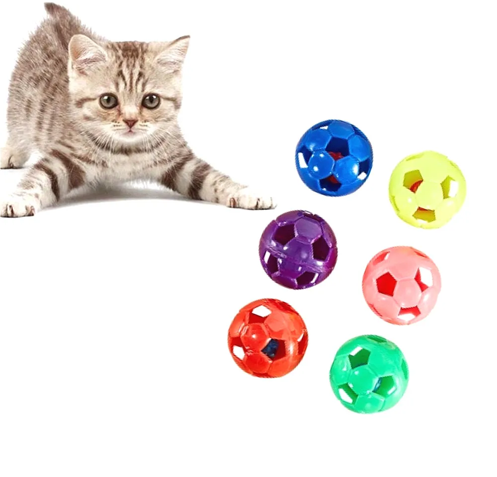 Пластиковая игрушка котенок мяч с кольцом колокольчика играя Жевательная погремушка царапина пластиковый шар интерактивные обучающие игрушки для кошек товары для домашних животных@ 04