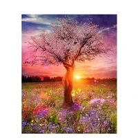ruopoty frame picture diy painting by numbers sexy trees landscape handpainted oil painting for home decor 40x50cm wall artworks