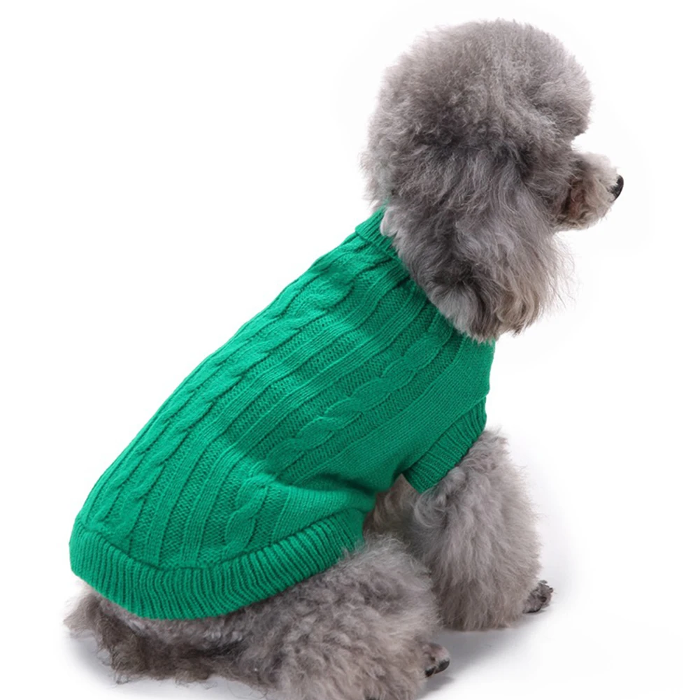 Модная мягкая одежда для собак свитер щенков чихуахуа зимнее пальто комбинезон