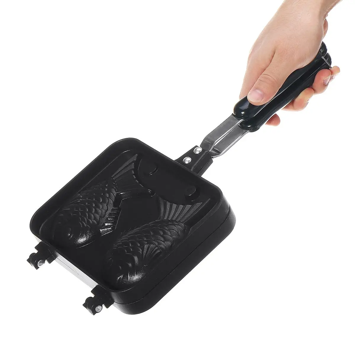 Японские Жаростойкие формы для вафель Taiyaki кастрюля 2 литые инструменты