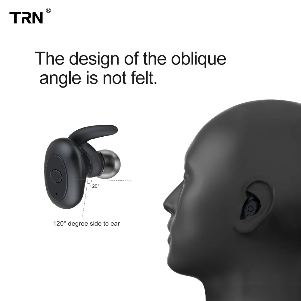 Высокое качество Новый TRN T100 беспроводной Bluetooth 5 0 мини зарядка кабина наушники HIFI