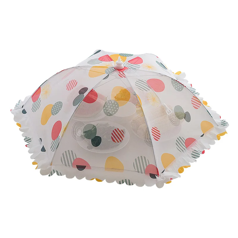 Складной Сетчатый Чехол для стола с защитой от мух москитный зонт укрепляющий