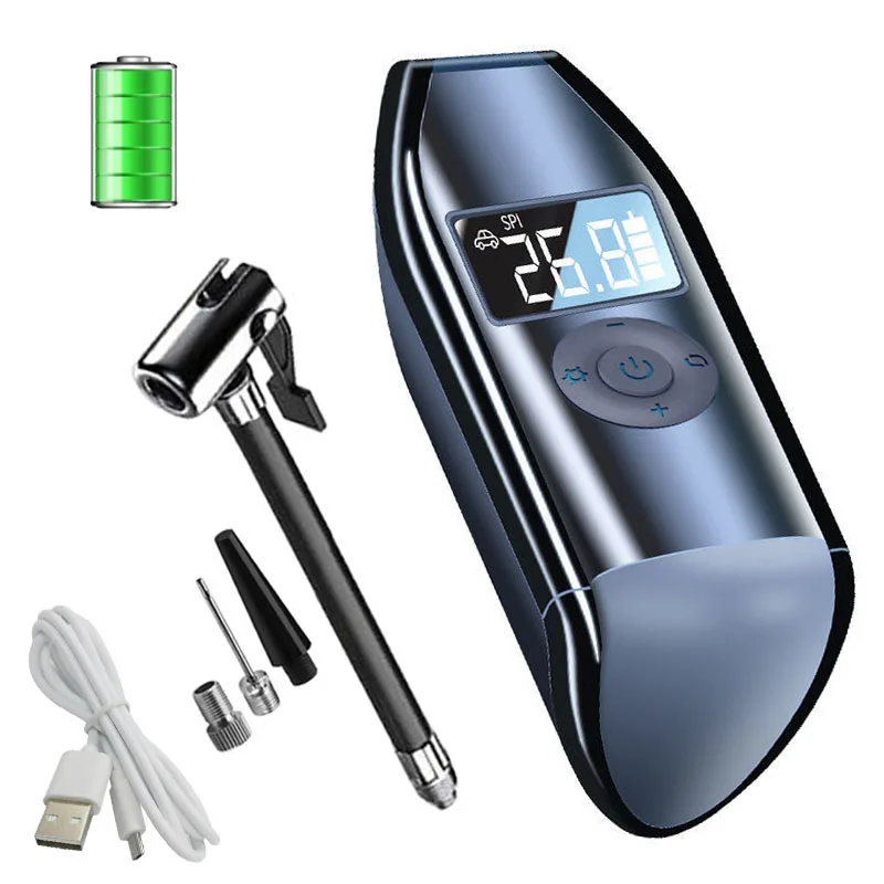 

Air Pump Air Inflator Portable mini Air Pump Electric Bicycle Car Air Compressor Motorcycle Tire Pump Car Tyre Inflatable