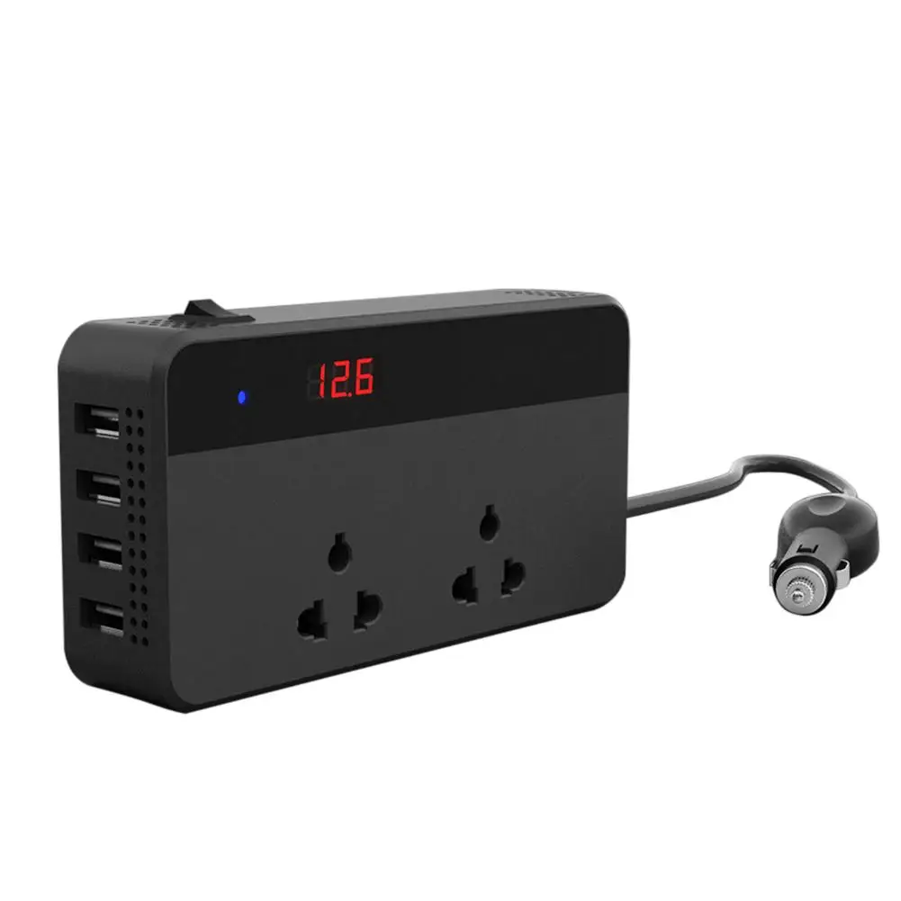 Автомобильные инверторы 200 Вт автомобильный инвертор питания постоянного тока 12