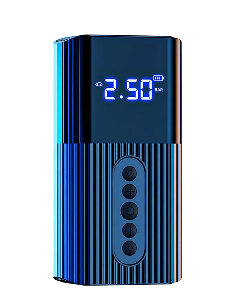 12V Перезаряжаемые воздушный насос для шин беспроводные Портативный компрессор