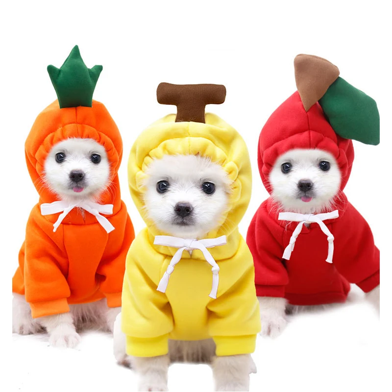 

Comfortable Pet Clothes Dog Hoodie Small Medium Large Dog Cat Fall Winter Sweater Polar Fleece Pet Supply Thick Teddy Warm Coat