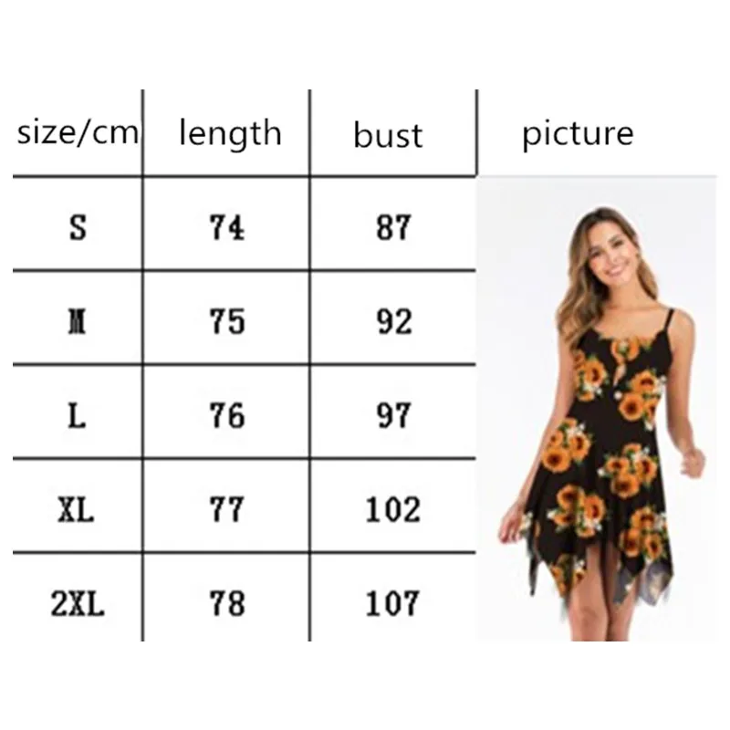 

Button Irregular Sunflower Women's Dress Summer Sleeveless Sundress Woman Party Elegant Sexy Girl Bodycon Casual Clothing