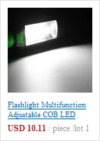 COB светодиодный магнитный рабочий светильник, автомобильный гаражный механический домашний перезаряжаемый фонарь