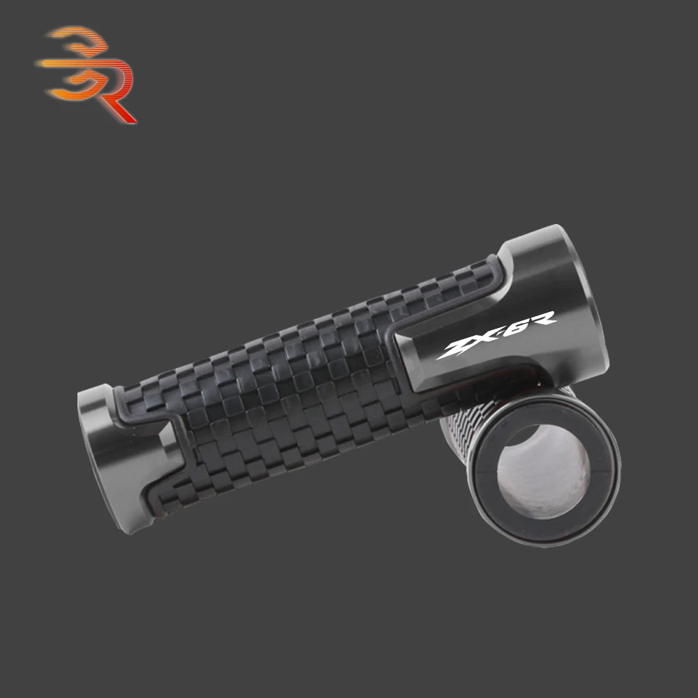 Ручки для мотоцикла алюминиевые 22 мм 7/8 дюйма универсальные Kawasaki Ninja ZX-6R ZX6R 600 ZX600