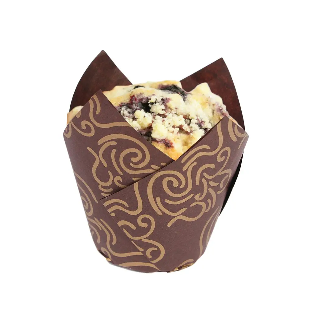 50 цветов форма для торта бумажная чашка бумажные чашки кексов Чехлы