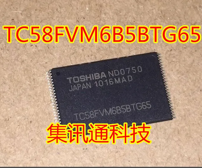100% Новинка &amp Оригинал в наличии TC58FVM6B5BTG65 TSOP-48
