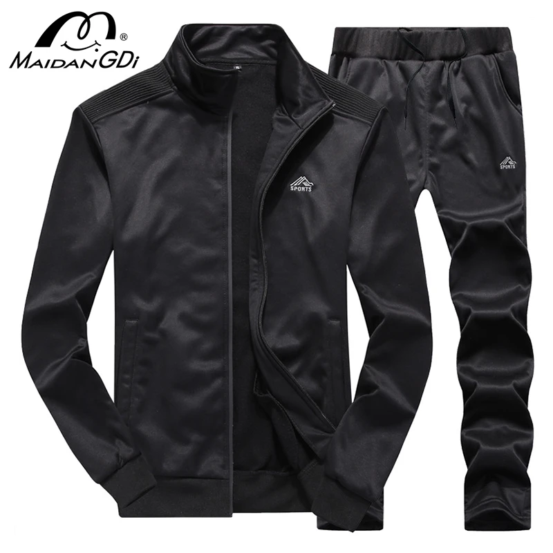 

Мужской бархатный утепленный свитер MAIDANGDI, Кардиган большого размера, пальто с воротником-стойкой, мужской эксклюзивный костюм, спортивная ...