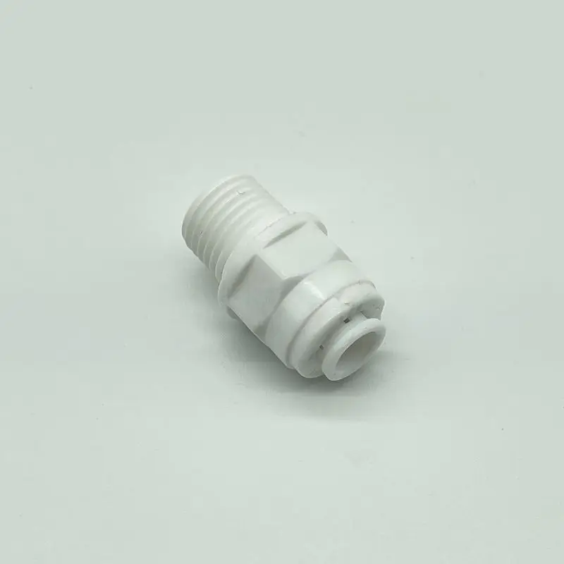 1/4 &quotнаружная резьба 1/4&quot OD труба PE фитинг шланг прямой быстрый соединитель