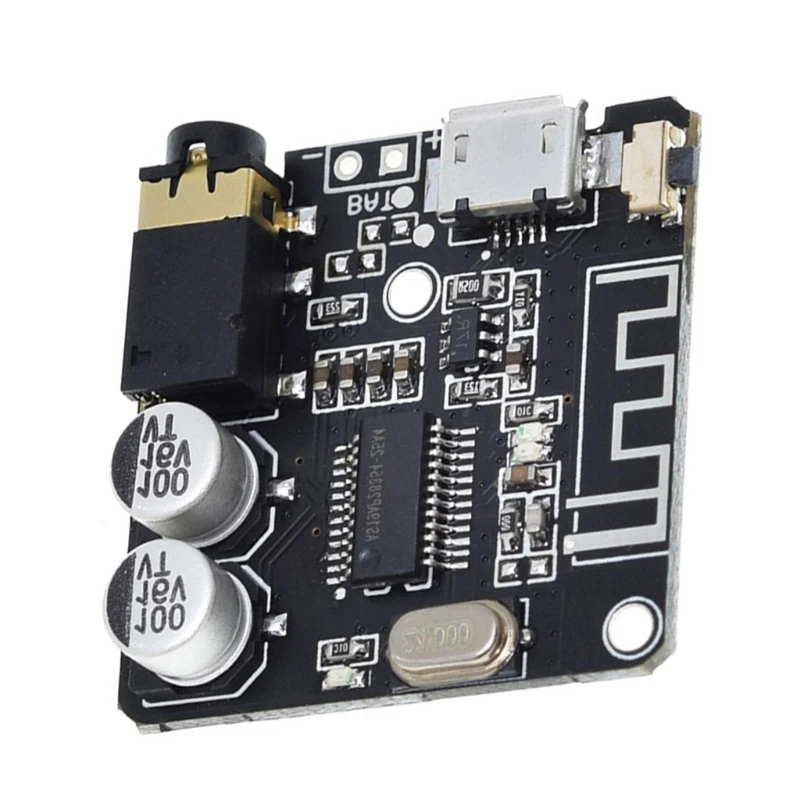 

2pcs Bluetooth Audio Receiver Board for Audio Amplifier 3.7-5V BT5.0 Stereo Car Speaker Amplifier DIY