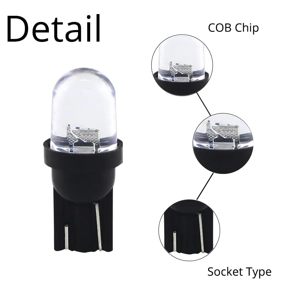 4X Белый красный синий зеленый желтый RGB 168 194 1 Smd авто клиновидный светильник
