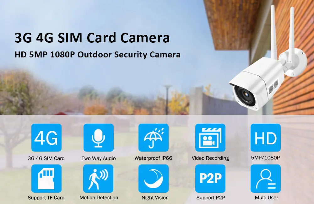 ZILNK, 4G, ip-камера с sim-картой, 1080 P, 5 Мп, HD, беспроводная, Wi-Fi, наружная камера безопасности, CCTV, металлическая, P2P, Onvif, двухсторонняя аудио камера