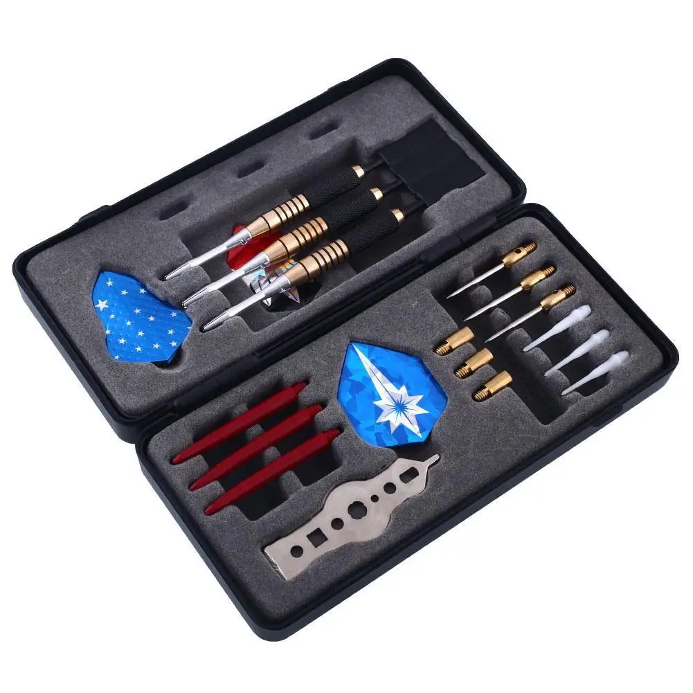 

HOT Brass Cool DARTS SET Stems 18g Flights +Nice Shaft +Steel Tip Gift