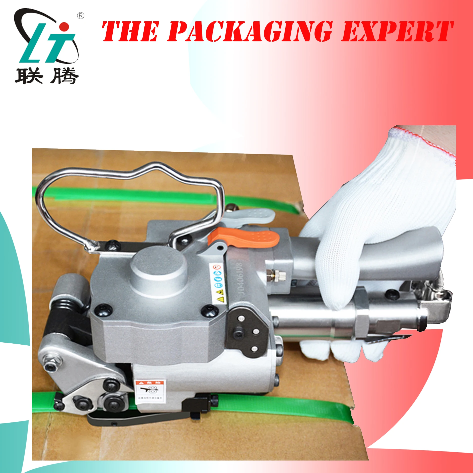 

AQD19 Strapping Machine Plastic Strapping Tools Equipment Pneumatic PP PET Straps Banding Packaging Handpack Manual Packer