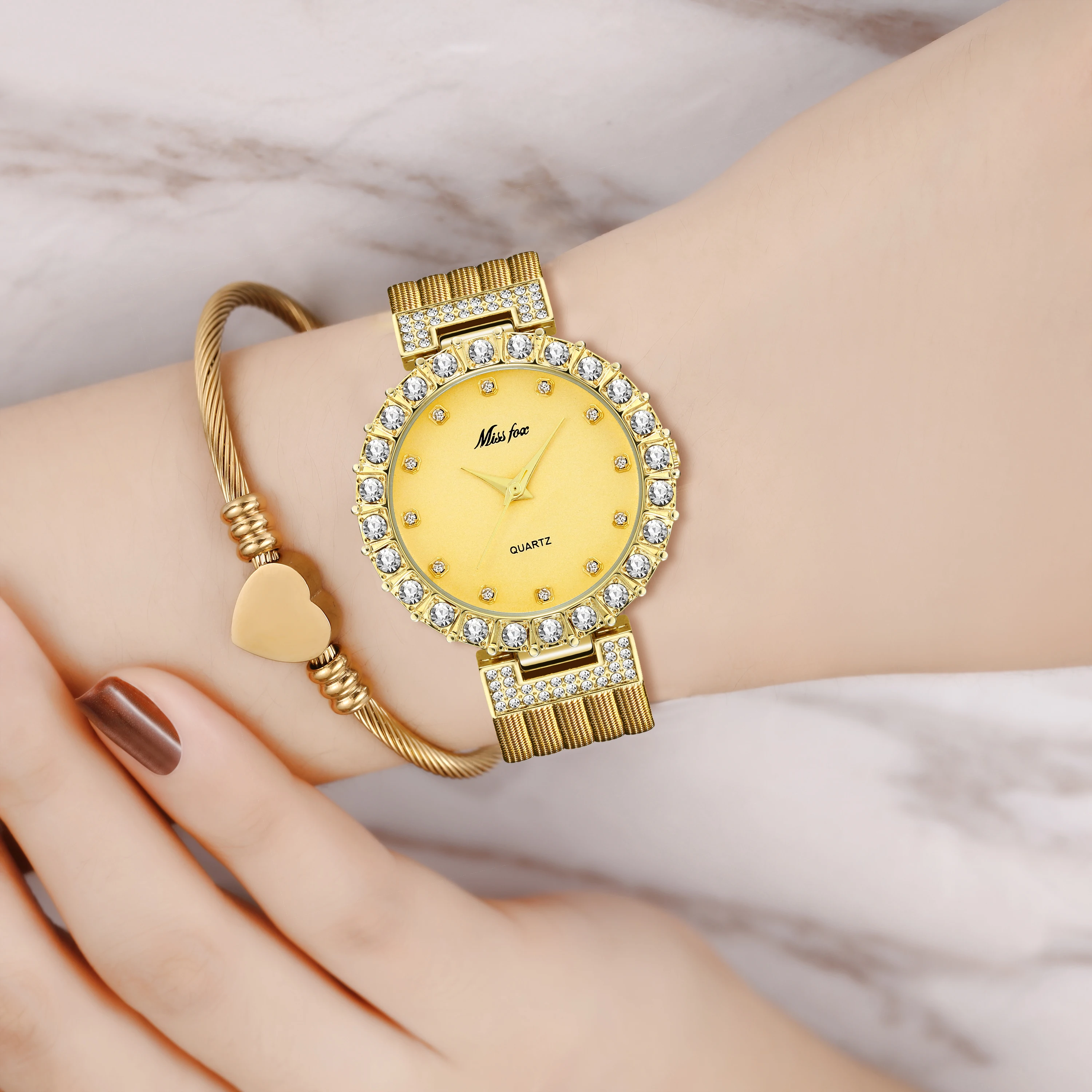 

Rose Gold Women's Watch Brand Luxury Woman Fashion Simple Elegant Style Dress Watches Waterrproof Ladies Wristwatch Gift