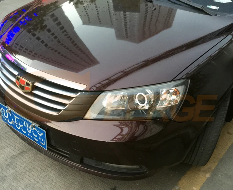 Для Geely Emgrand EC7 RV (Emgrand 7 RV) 2010 2011 2012 отличный ультра яркий CCFL ангельские глазки набор