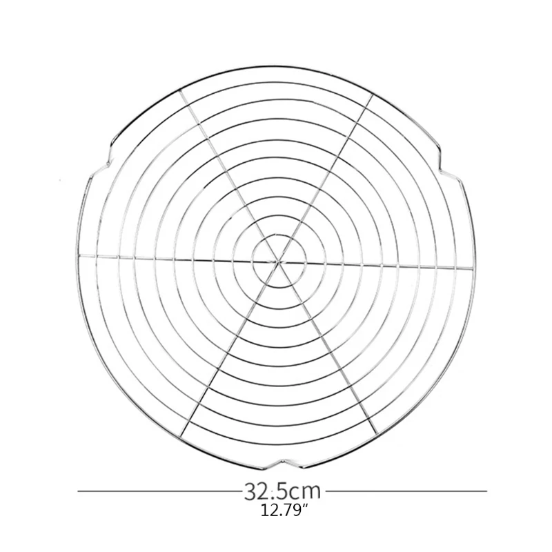 Круглый антипригарной стойка для охлаждения торта Проволока из нержавеющей