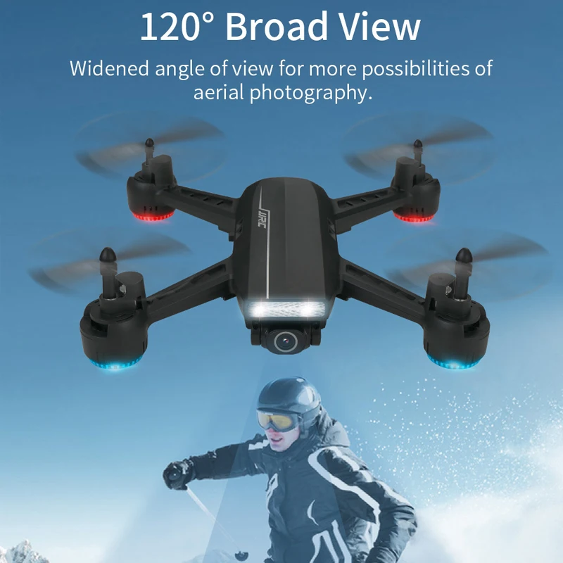 Квадрокоптер JJRC H86 FPV 4K с HD камерой регулируемый широкий угол обзора
