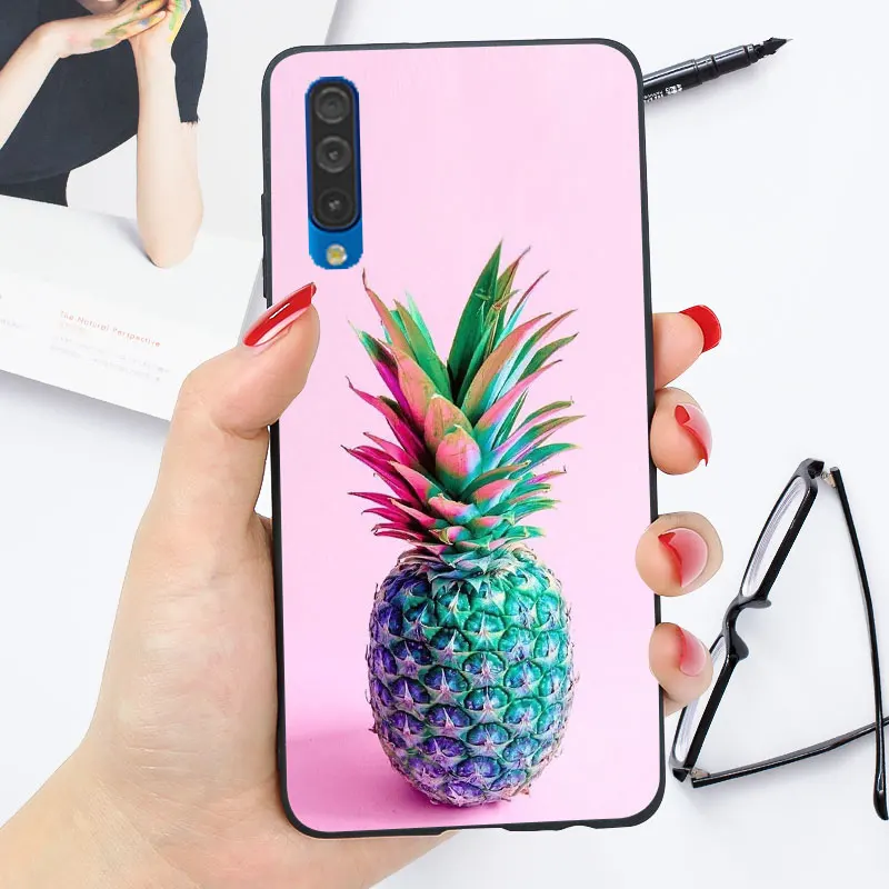 OO21 Чехол для samsung A50 A10 A20 A20e A30 A40 A70 чехол силиконовый мягкий чехол Яркий глянцевый чехол - Цвет: OO21