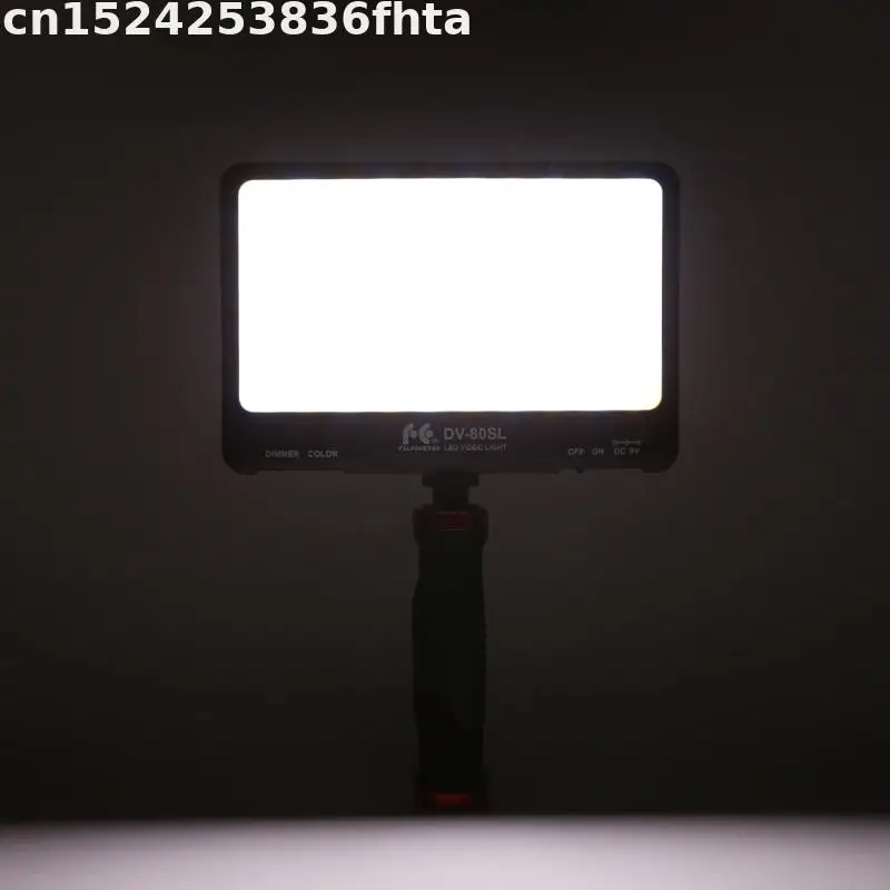 Дешево Falcon Eyes светодиодный Camera Beauty Fill светильник 15W Bi-Color для видеокамеры Портативный тонкий видео свет с ручным держателем DV-80SL Kit Pаспродажа Falcon Eyes светодиодный Camera Beauty Fill светильник 15W Bi-Color для видеокамеры Портативный тонкий видео свет с ручным держателем DV-80SL Kit