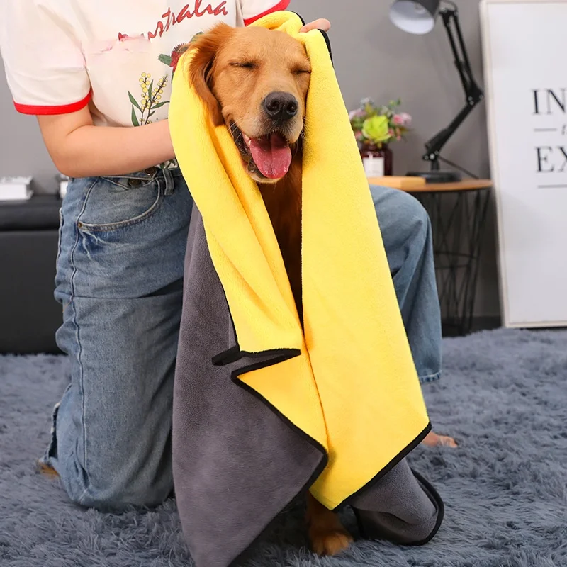 

Впитывающие полотенца для собак, кошек, быстросохнущие большие банные полотенца, аксессуары для собак