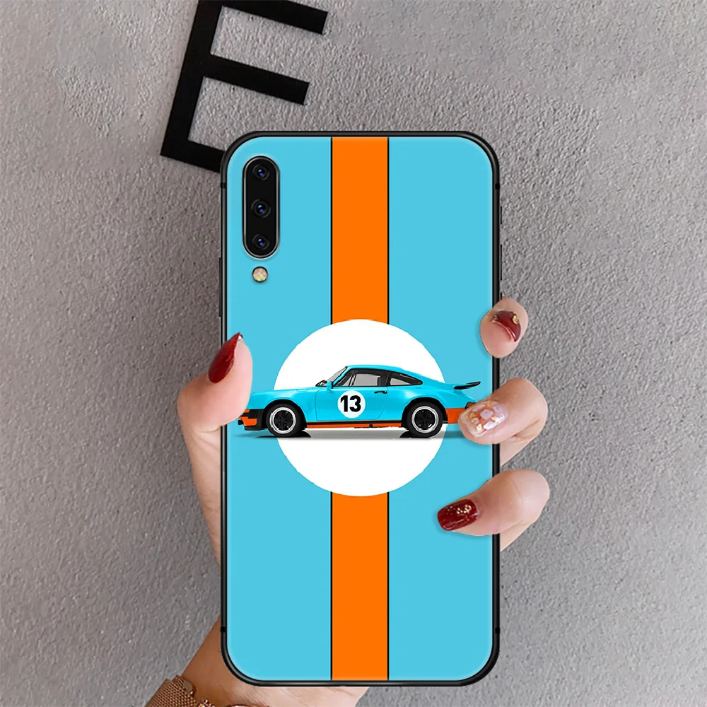 

Car Painting Racing Gulf Phone Case Cover For Samsung Galaxy A 10 20 40 50 51 70 71 20E 21S 30 30SS Black Painting Hot