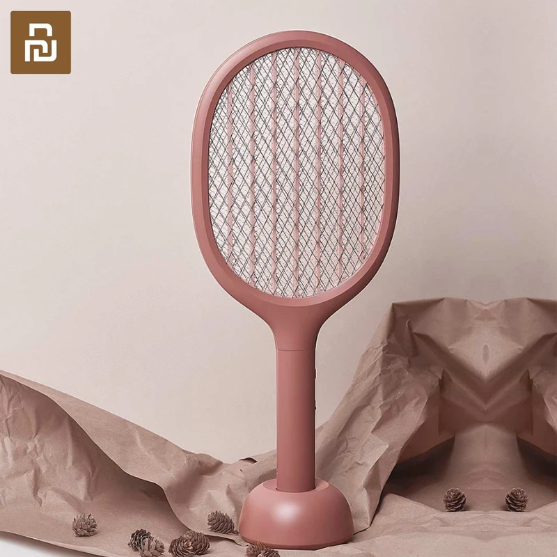 

Youpin P1 Household Multi-Function Vertical Electric Mosquito Swatter Handheld Fly Killer Insect MosquitoLamp USB Rechargeable