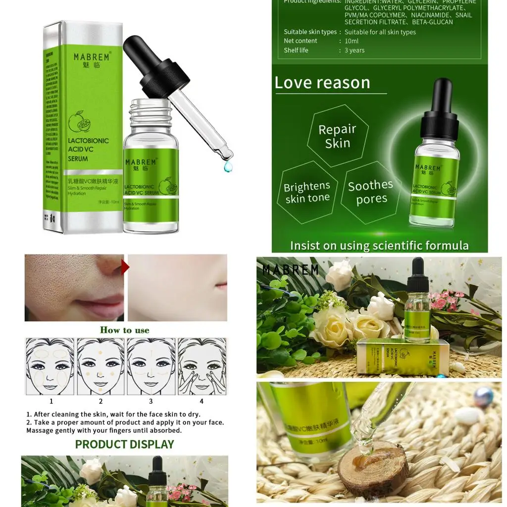 

Collagen Repair Solution Serum Repair Skin Anti-aging Whitening Face Skin Care Essence for Men Women