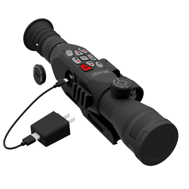 HD Infrared Digital Night Vision Sight Zoom Monoculars Night Ranging Riflescope Aiming Device for Hunting Scope Video Recording - Цвет: Night Vision Scope