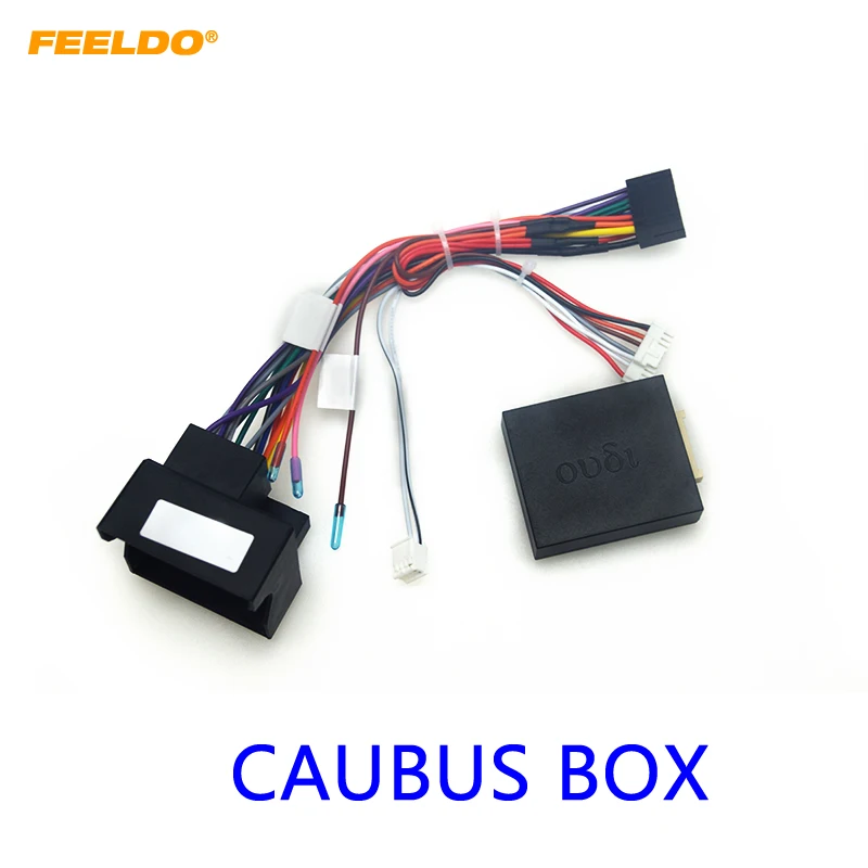 Автомобильный 16 контактный адаптер проводки FEELDO с Canbus для BMW E39(01 04)/E53(01 05)|Кабели