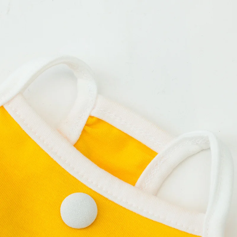 

New Fashion Pet Puppy Summer Vest Sleeveless T-shirt Small and Medium-sized Dog Couples Sling Skirt Cat Two-legged Clothes