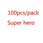 100 шт.лот Мультяшные милые наклейки супер герой граффити Наклейки Бомба наклейка пакет для детей подарок игрушка скейтборд чемодан ноутбук