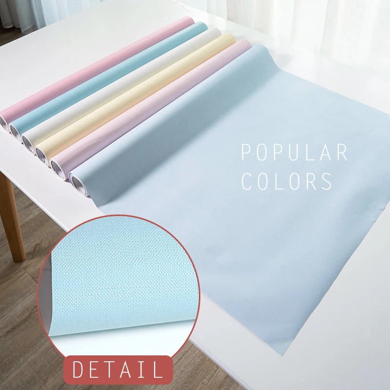 Самоклеящиеся водонепроницаемые ПВХ обои карамельных цветов толщиной 500 см