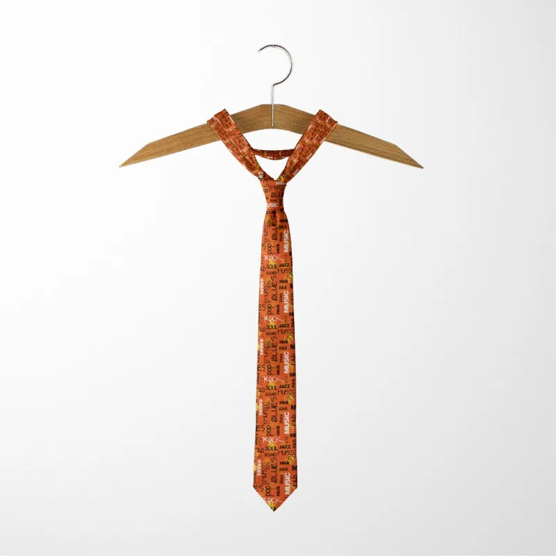 Модный текст в британском стиле мужской галстук 8 см Новинка Забавный цвет