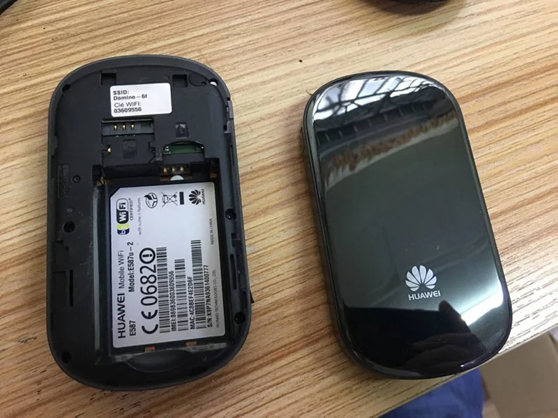 Б/у huawei E587 42 Мбит/с 3G wifi роутер разблокированный Карманный Wifi 3G мобильный модем Широкополосный 42 Мбит/с 3G wifi беспроводной маршрутизатор