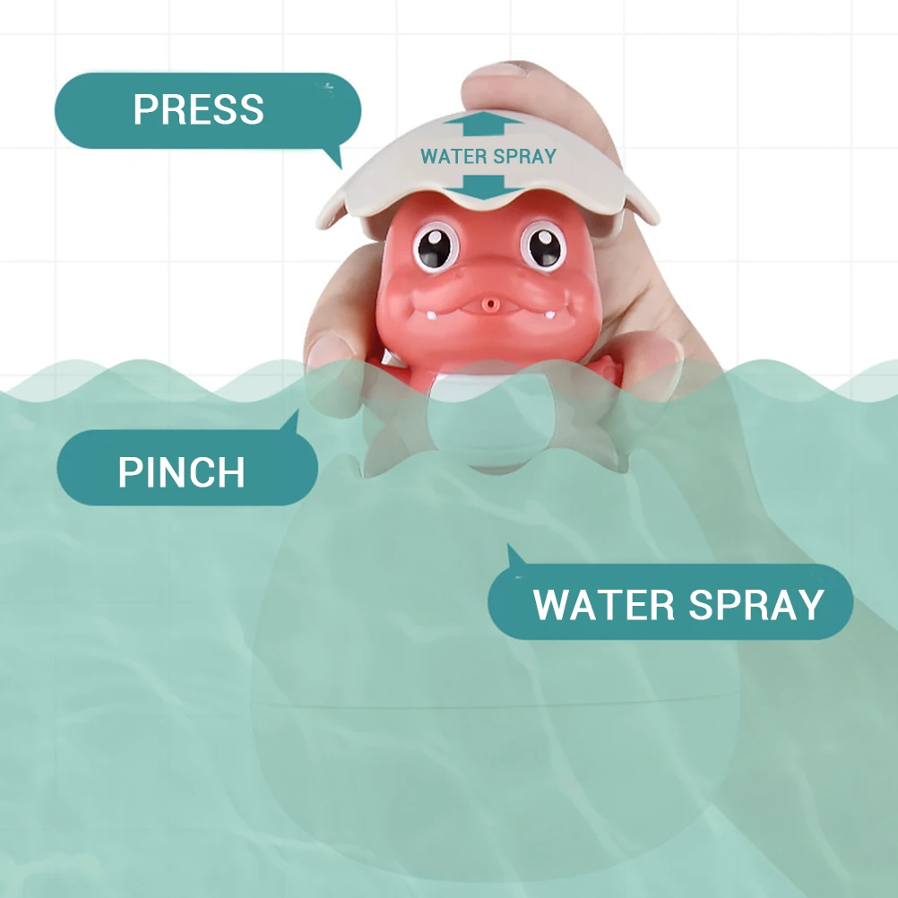 Детское яйцо-динозавр плавающий спрей игрушка для ванной детская