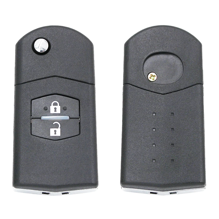 2 кнопочный складной смарт ключ брелок дистанционный Автомобильный 433 МГц с чипом