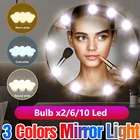 Светодиодный светильник для зеркала для макияжа с питанием от USB