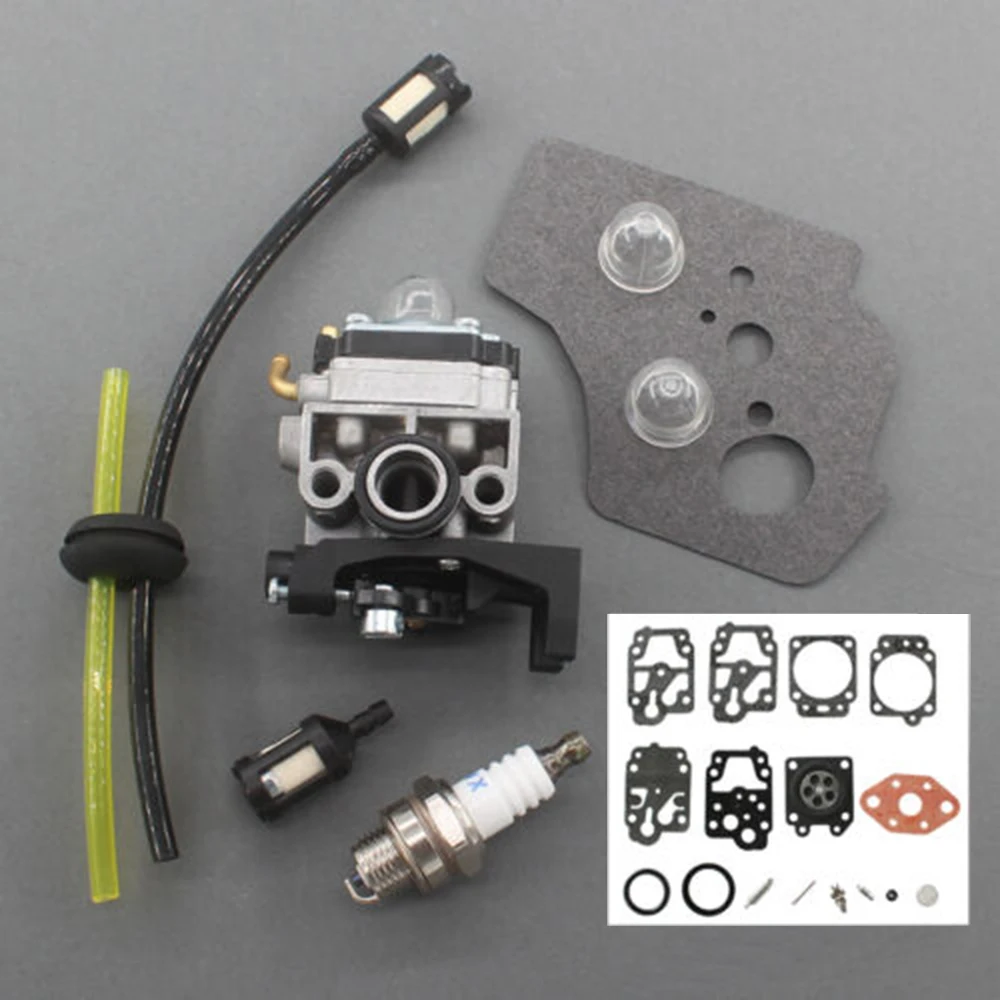 

For Honda GX35 Carburetor kit 16100-Z0Z-034 Trimmer Brush cutter Fuel line