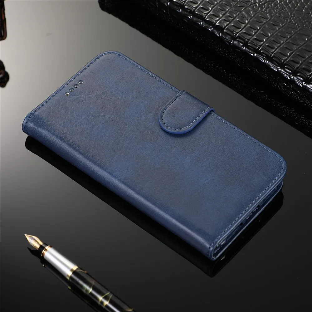 Blue FeiFan Флип Чехол Для huawei P30 P20 Коврики 20 Pro Lite Nova 3i 4e 3e 4 Y5 Y6 Y7 Y9 P Smart Honor 10 Lite 8x 7a 7c 8c кожаный бумажник - Цвет: Blue FeiFan