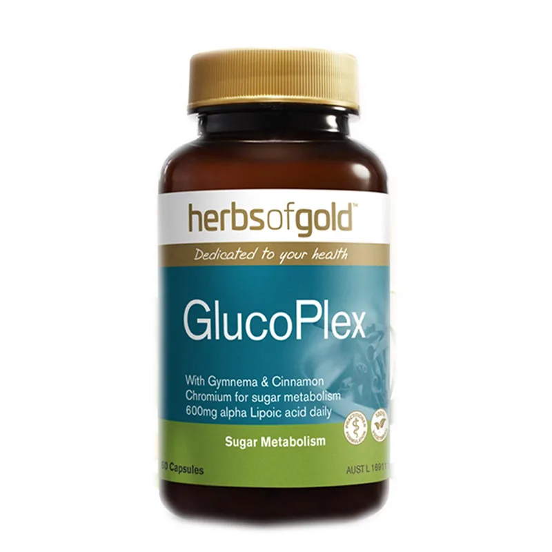 HerbsofGold Gluco Plex 60 Capsules/Bottle Free Shipping