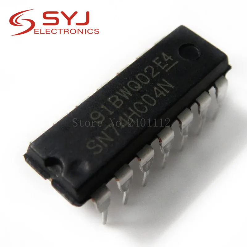 

10 шт./лот SN74HC04N 74HC04N 74HC04 DIP-14 в наличии
